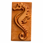 Preview: rectangular stamp- seahorse