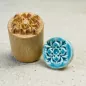 Preview: floral ornament clay stamp