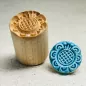Preview: flower clay stamp