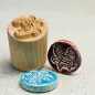 Preview: floral ornament clay stamp