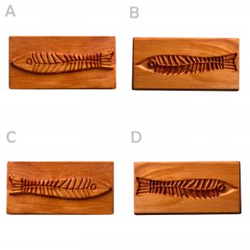 Preview: veg12 Fliesenstempel aus Hartholz