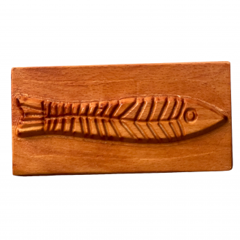 Rechteck-Stempel--Fisch 8