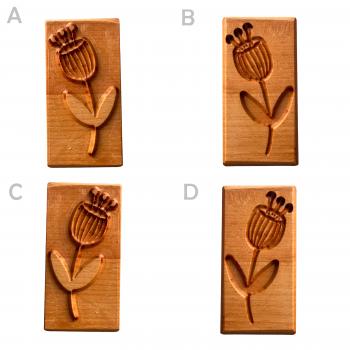 Preview: veg12 Fliesenstempel aus Hartholz