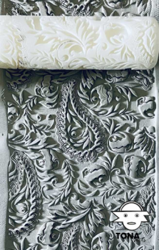 3D Plastikroller fü+r Strukturen