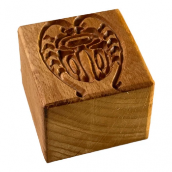 No.d7 Fliesenstempel aus Hartholz