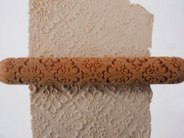 Preview: HandRoller - Floral - geometrisches Muster