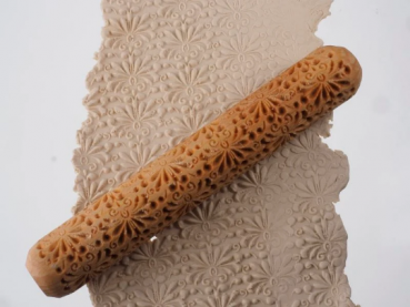 Preview: HandRoller - Floral - geometrisches Muster