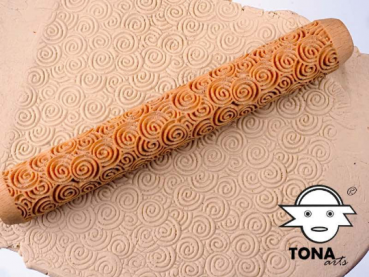 Preview: HandRoller-Wirbel- Spiralmuster