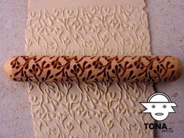 Preview: HandRoller - Floral - Ranken