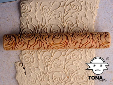 Preview: HandRoller - Floral - Schnörkelmuster