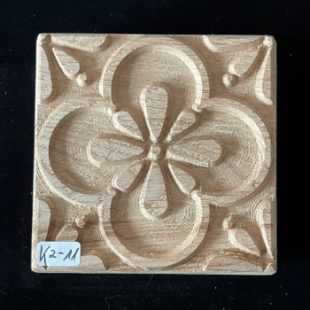 No.14 Fliesenstempel aus Hartholz