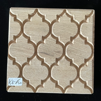 No.14 Fliesenstempel aus Hartholz