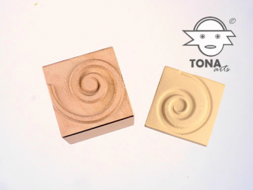 No.d7 Fliesenstempel aus Hartholz