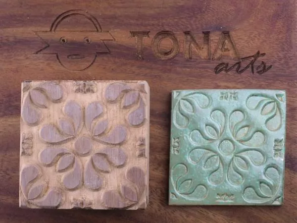 No.137 Fliesenstempel aus Hartholz No.137 Fliesenstempel aus Hartholz