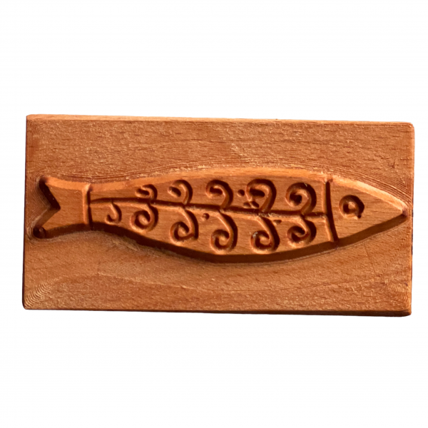 Rechteck-Stempel--Fisch 6