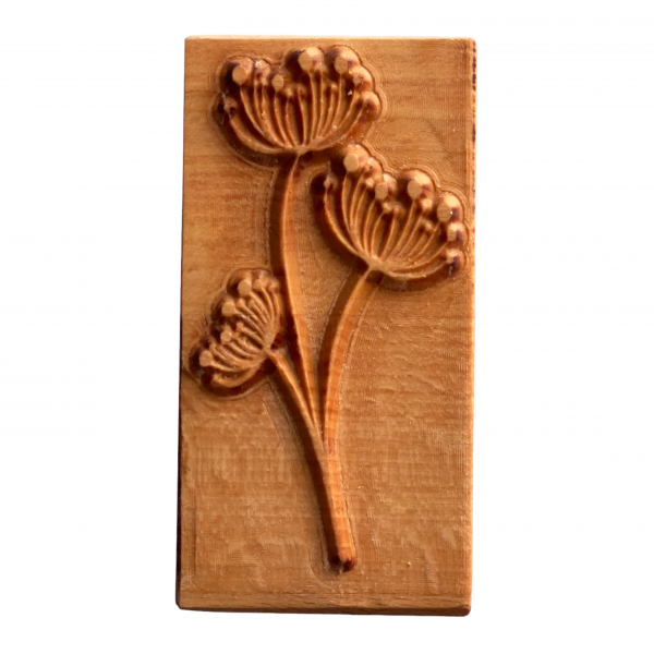 veg12 Fliesenstempel aus Hartholz