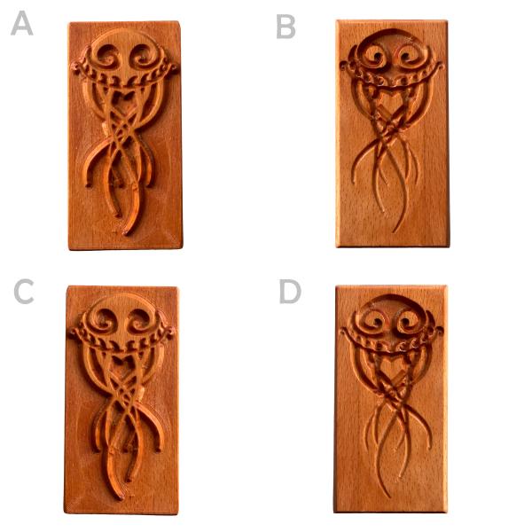 veg12 Fliesenstempel aus Hartholz veg12 Fliesenstempel aus Hartholz