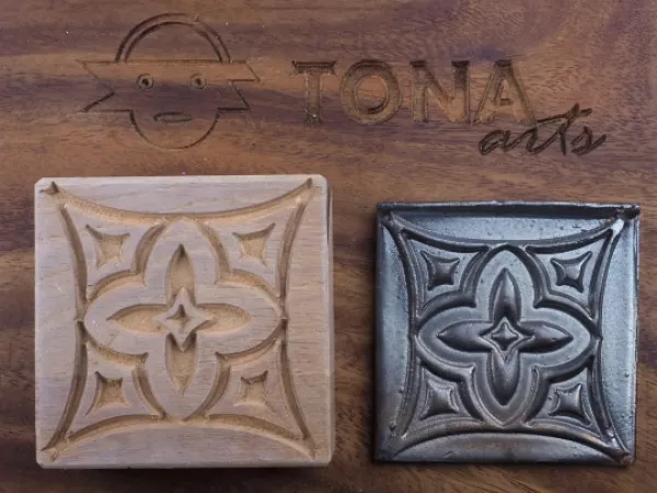 No.63n Fliesenstempel aus Hartholz No.63n Fliesenstempel aus Hartholz