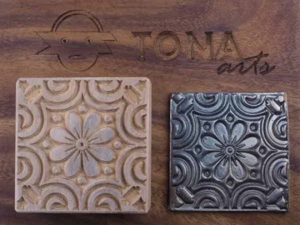 No.73n Fliesenstempel aus Hartholz No.73n Fliesenstempel aus Hartholz