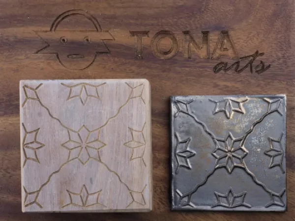 No.75n Fliesenstempel aus Hartholz No.75n Fliesenstempel aus Hartholz