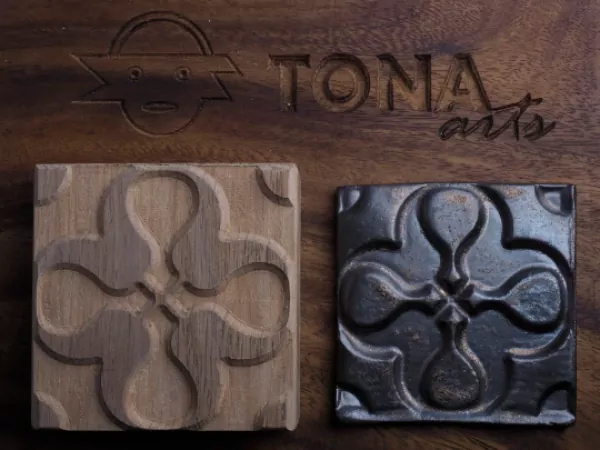 No.52 Fliesenstempel aus Hartholz No.52 Fliesenstempel aus Hartholz