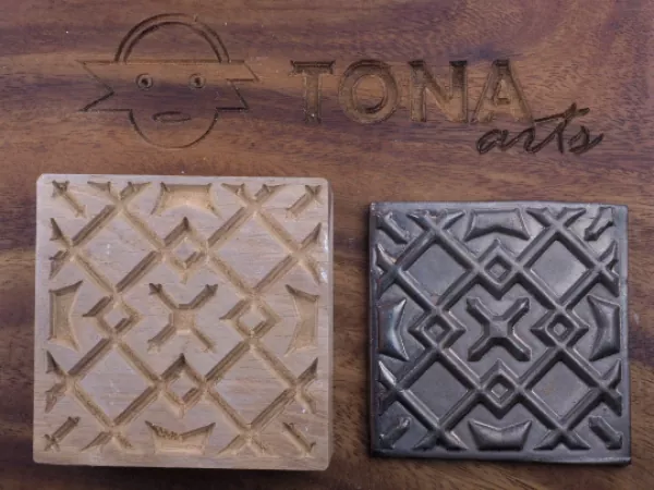 No.64n Fliesenstempel aus Hartholz No.64n Fliesenstempel aus Hartholz