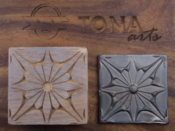 No.65n Fliesenstempel aus Hartholz No.65n Fliesenstempel aus Hartholz