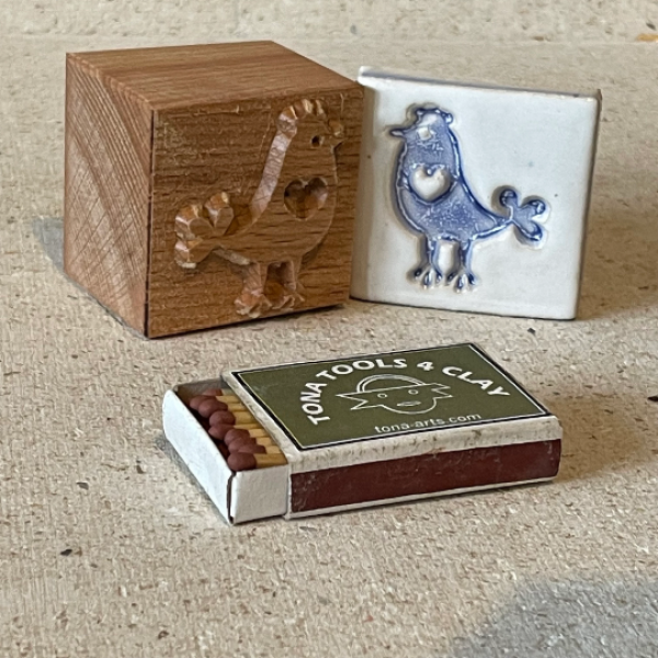 No.d7 Fliesenstempel aus Hartholz No.d7 Fliesenstempel aus Hartholz