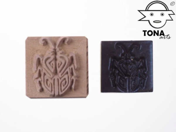 No.d7 Fliesenstempel aus Hartholz No.d7 Fliesenstempel aus Hartholz