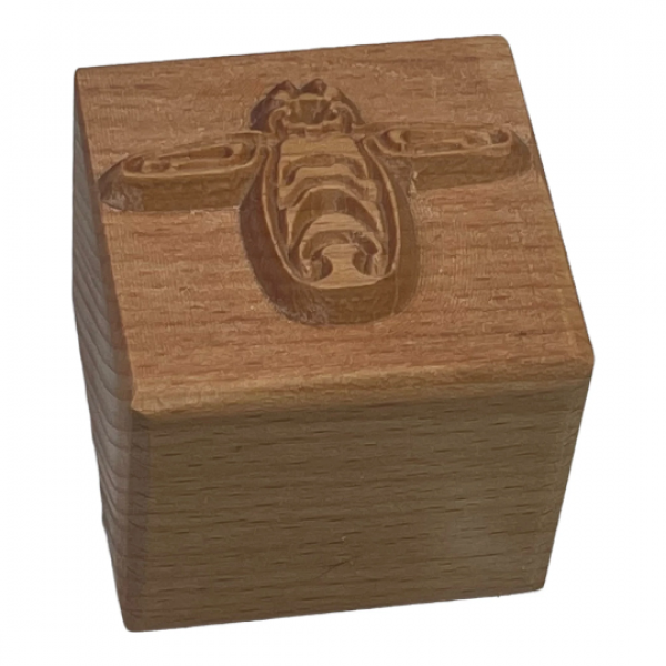 No.d7 Fliesenstempel aus Hartholz