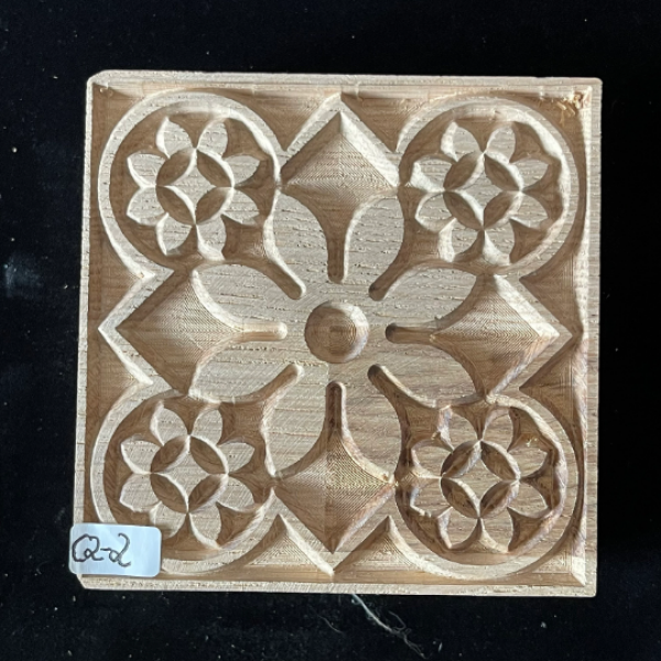Fliesenstempel aus Hartholz