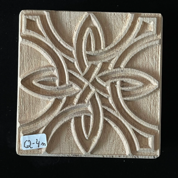 Fliesenstempel aus Hartholz Fliesenstempel aus Hartholz