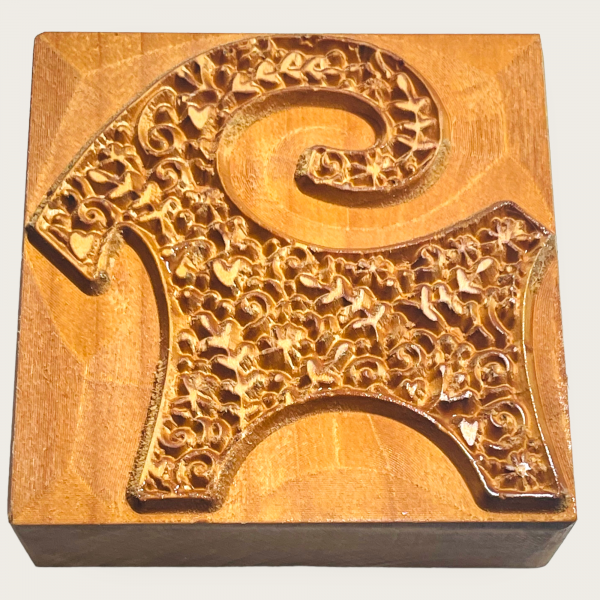 Scandinavisches Design- Julbock Muster- Weihnachten