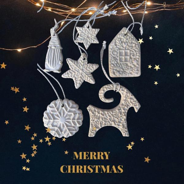 Scandinavisches Design- Julbock Muster- Weihnachten Scandinavisches Design- Julbock Muster- Weihnachten