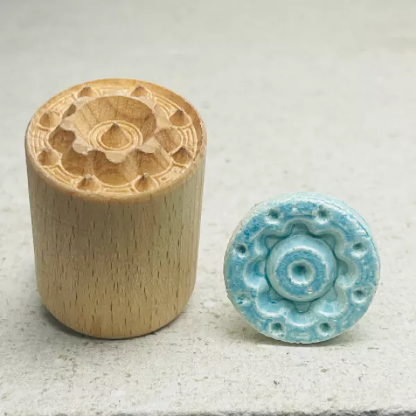 Rundstempel Blume 11n