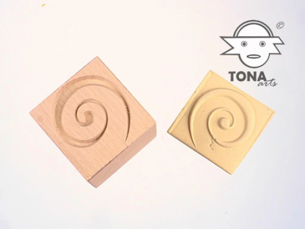 No.d7 Fliesenstempel aus Hartholz No.d7 Fliesenstempel aus Hartholz